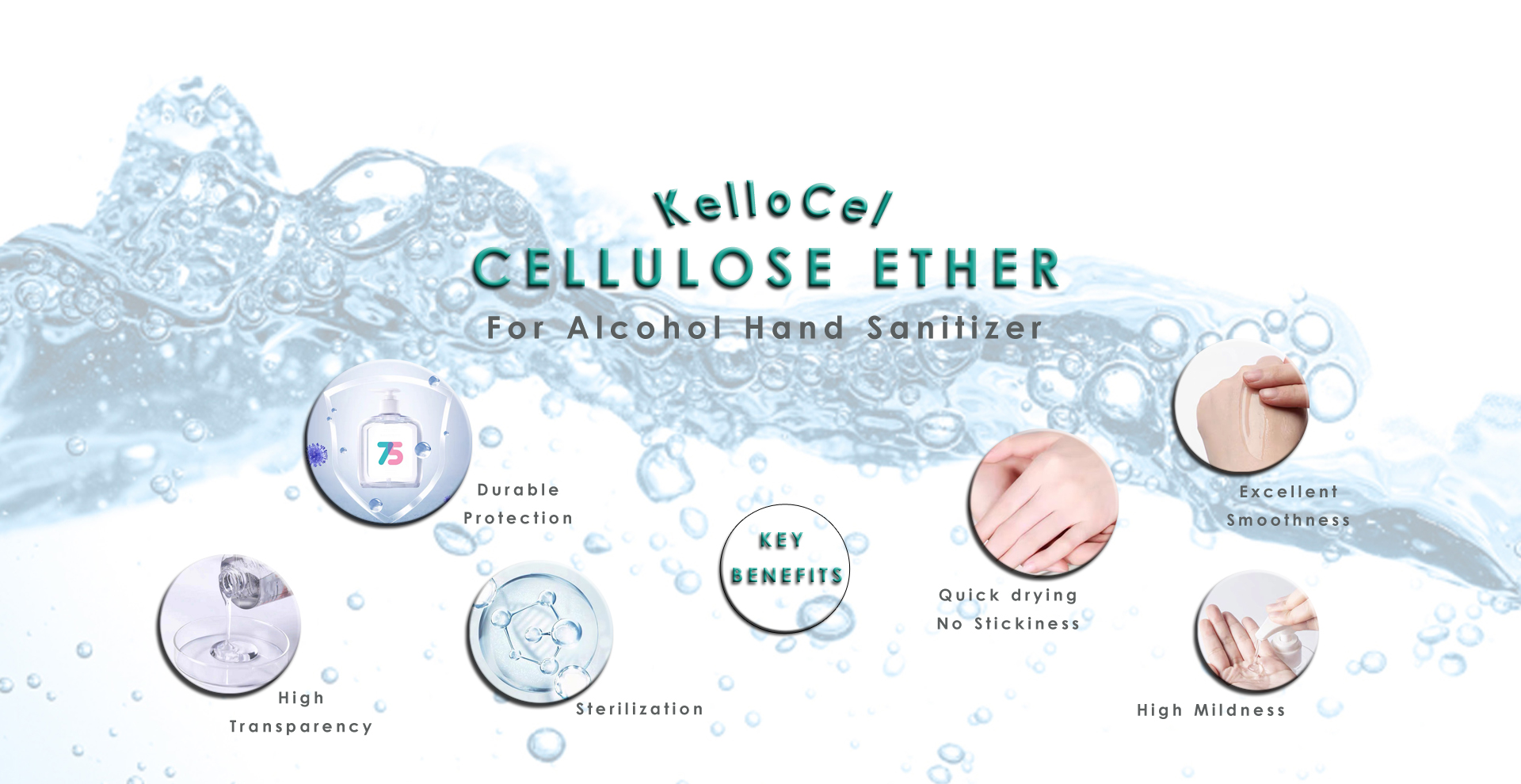 KelleCel for hand sanitizer